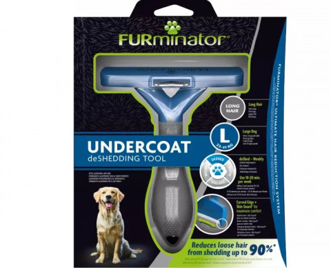 FURminator - Haarschneider für langhaarige Hunde - L - Fotogalerie 1