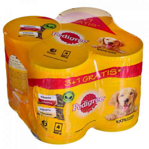PEDIGREE Beef and chicken with jelly - Nassfutter für Hunde - 4x400 g - Fotogalerie 5