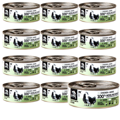 3COTY Chicken with goose - nassfutter für Katzen - 12x80g - Fotogalerie 1