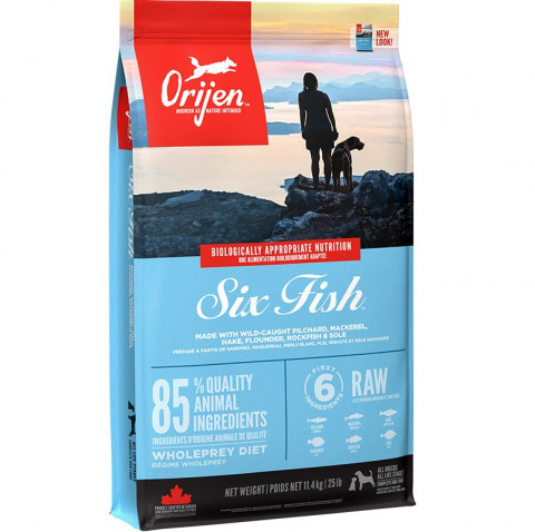 ORIJEN Six Fish - trockenfutter für Hunde - 11,4kg - Fotogalerie 1