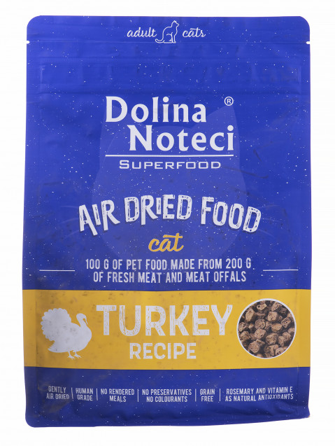 DOLINA NOTECI Superfood Truthahn - Katzentrockenfutter - 1 kg - Fotogalerie 2