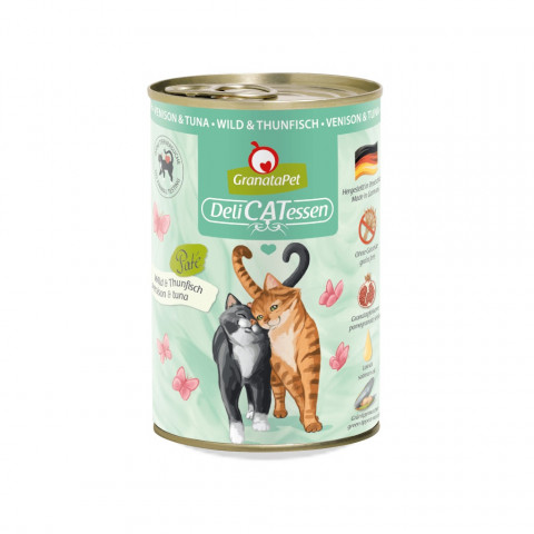GRANATAPET DeliCATessen Venison and tuna - nassfutter für Katzen - 400g - Fotogalerie 1