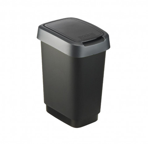 ROTHO Twist Silver - mülleimer – 50l - Fotogalerie 1