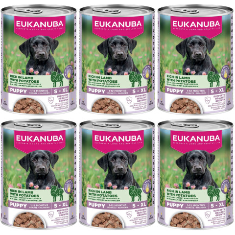 EUKANUBA Life Care Puppy Reich an Lamm und Kartoffeln - Nassfutter für Hunde - 6x400g - Fotogalerie 1