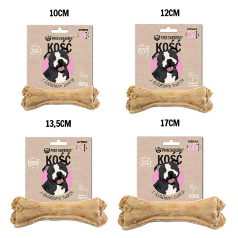PAKA ZWIERZAKA Bone with tripe additive S 10 cm - leckerli für hunde - 35g - Fotogalerie 2