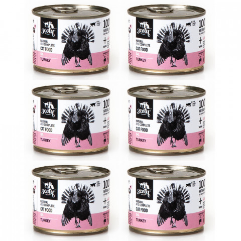 3COTY 04 Turkey - nassfutter für Katzen - 6x180g - Fotogalerie 1