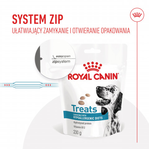 ROYAL CANIN Dog Hypoallergenic Treats - leckerli für hunde - 230g - Fotogalerie 6