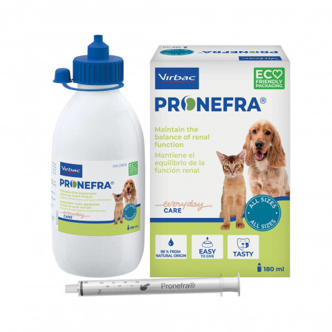 VIRBAC Pronefra Kidney support - nahrungsergänzungsmittel für hunde und katzen - 180ml - Fotogalerie 1