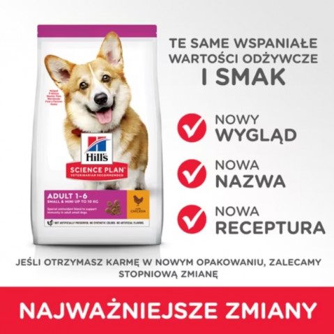 HILL'S Science Plan Adult small&mini Chicken - trockenfutter für Hunde - 1,5kg - Fotogalerie 3