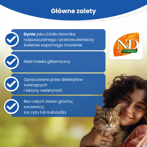 Farmina N&D Cat Duck & Pumpkin 70g - Fotogalerie 8