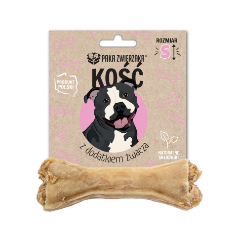 PAKA ZWIERZAKA Bone with tripe additive S 10 cm - leckerli für hunde - 35g - Fotogalerie 1