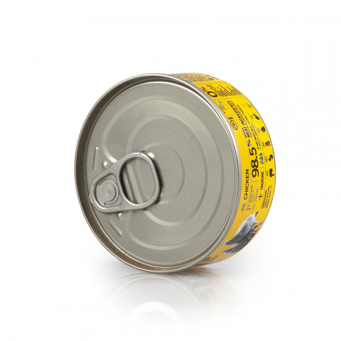 3COTY Chicken with spirulina Senior - nassfutter für Katzen - 80g - Fotogalerie 3