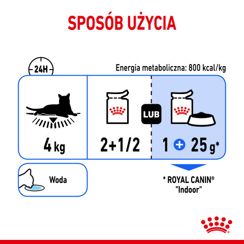 ROYAL CANIN Indoor Sterilized - Nassfutter für ausgewachsene Katzen - Stückchen in Sauce 12x85 g - Fotogalerie 4