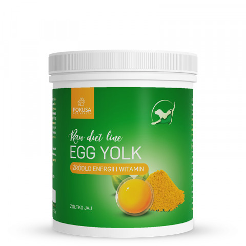 POKUSA Egg Yolk RawDietLine - nahrungsergänzungsmittel für hunde und katzen - 150g - Fotogalerie 1