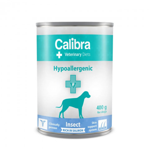 CALIBRA VD Dog Hypoallergenic Insect&Salmon - Nassfutter für Hunde - 400g - Fotogalerie 1