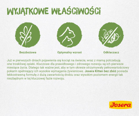Josera 4032254755005 Katzen-Trockenfutter 2 kg Kätzchen Geflügel - Fotogalerie 2