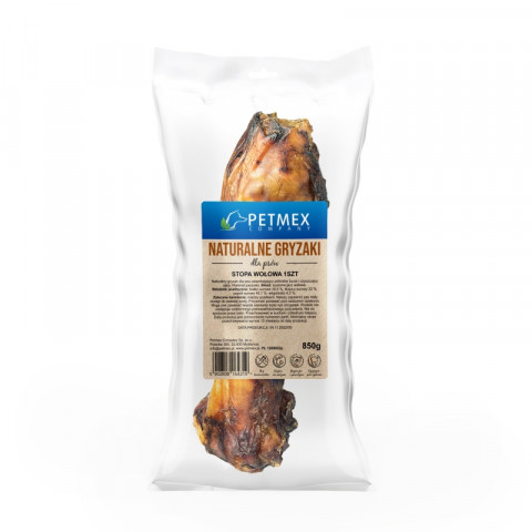 PETMEX Beef foot - kauartikel für hunde - 850g - Fotogalerie 1