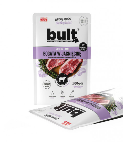 BULT Rich in lamb - Nassfutter für Hunde - 500g - Fotogalerie 1