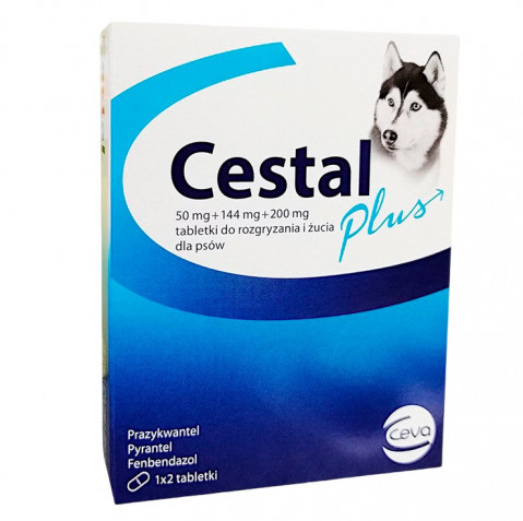 CEVA Cestal Plus - tabletten zur entwurmung für hunde - 2 stück - Fotogalerie 1
