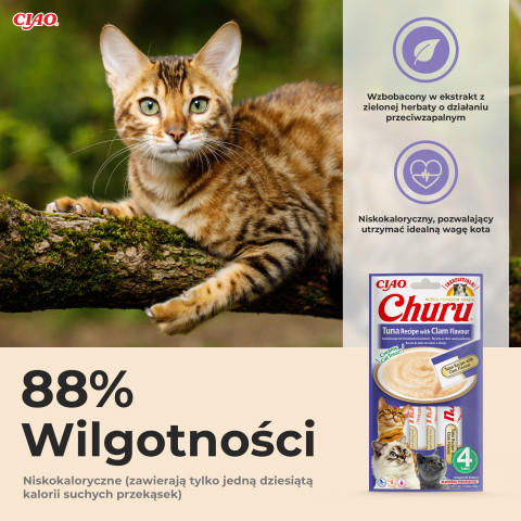 INABA Churu Tuna with clam flavour - Katze behandeln - 4x14 g - Fotogalerie 5