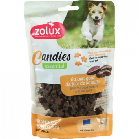 ZOULUX Candies Essential Sternchen mit Leber – eine Köstlichkeit für Hunde - 150 g - Fotogalerie 1
