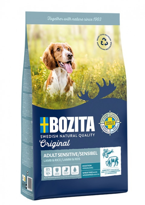 BOZITA Original Sensitive Digestion Lamb and rice - trockenfutter für Hunde - 12kg - Fotogalerie 1