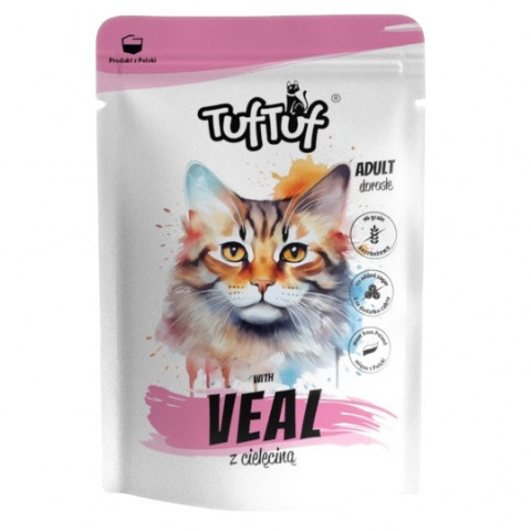 TUF TUF Mielonka MIX Flavours - Nassfutter für Katzen - 12x100g - Fotogalerie 3
