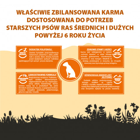PUPIL Premium Light&Senior Medium and large breeds Rich in turkey and rice - trockenfutter für Hunde - 12kg - Fotogalerie 2
