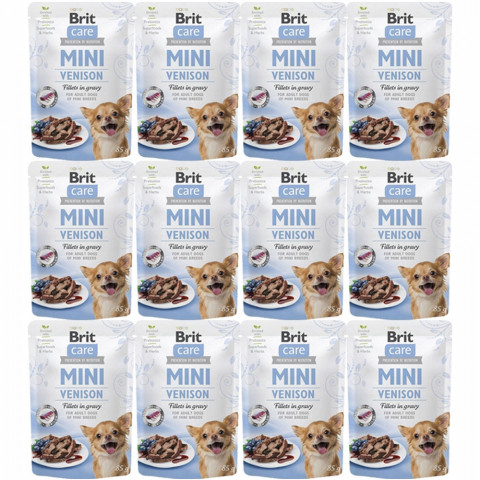 BRIT Care Mini Venison - mokra karma dla psa - 12x85g - Fotogalerie 1