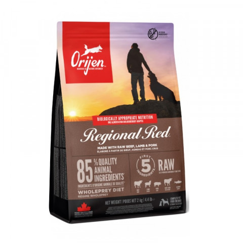 ORIJEN Regional Red - trockenfutter für Hunde - 2kg - Fotogalerie 1