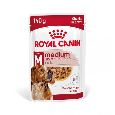 ROYAL CANIN SHN Medium Adult in Sauce - Nassfutter für ausgewachsene Hunde - 10x140g - Fotogalerie 11