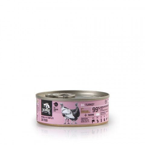 3COTY Turkey Senior - nassfutter für Katzen - 12x80g - Fotogalerie 5