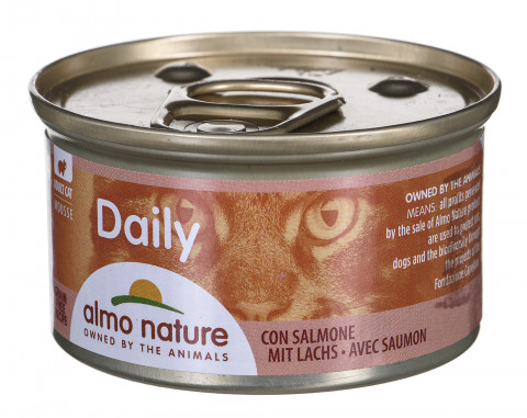 ALMO NATURE Daily Menu Mousse mit Lachs 85 g - Fotogalerie 1