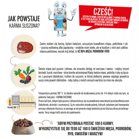 DOLINA NOTECI Premium Beef - trockenfutter für Hunde - 3kg - Fotogalerie 2