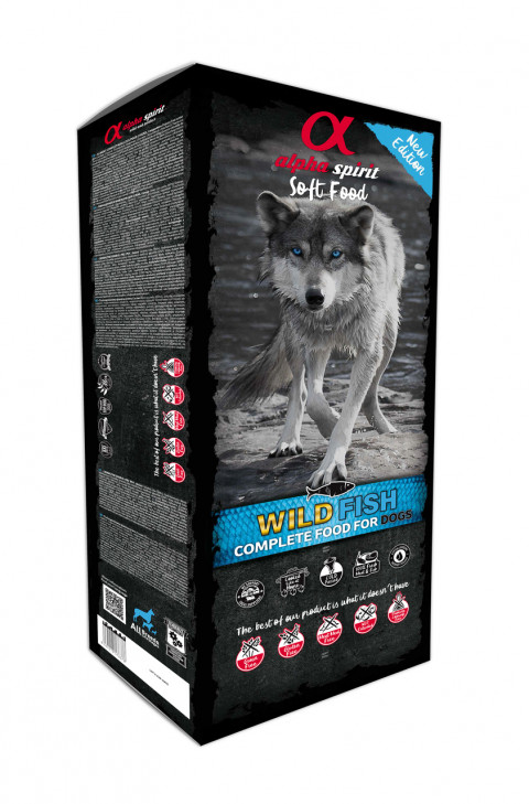 ALPHA SPIRIT Soft Food Wild fish - halbnasses hundefutter - 9kg - Fotogalerie 1