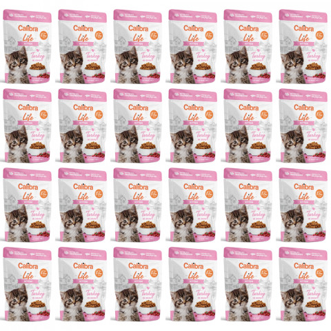 CALIBRA Cat Life Kitten Turkey in gravy - Nassfutter für Katzen - 24x85g - Fotogalerie 1