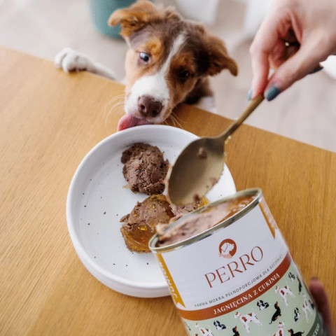 PERRO Junior Mono-Protein Lamb with Zucchini - Nassfutter für Hunde - 800g - Fotogalerie 2