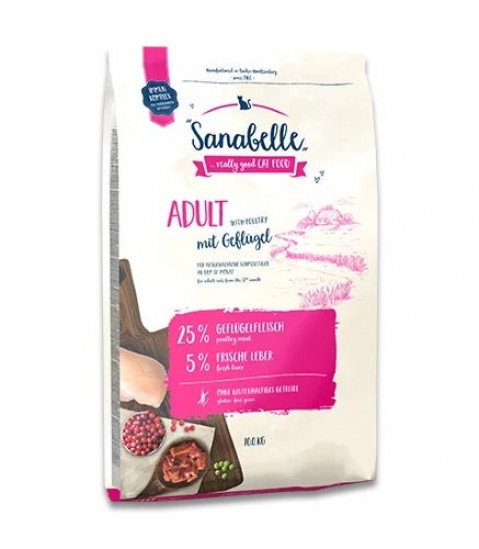 BOSCH Sanabelle Adult Poultry - trockenfutter für Katzen - 2kg - Fotogalerie 1
