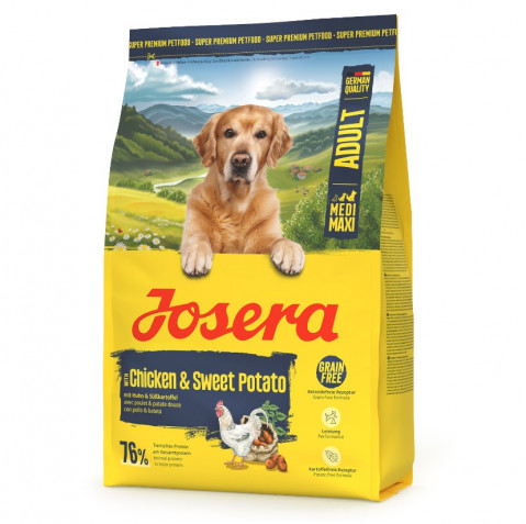 JOSERA Medi/Maxi Chicken & Sweet potato - trockenfutter für Hunde - 3kg - Fotogalerie 1