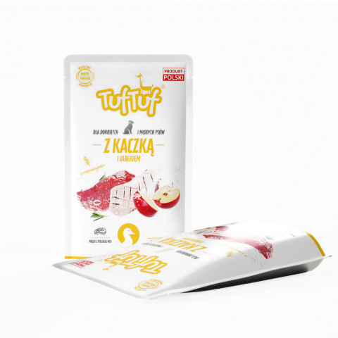 TUF TUF Entenmehl mit Apfel - Nassfutter für Hunde - 24x500g - Fotogalerie 2