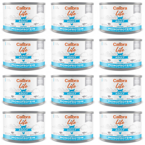 CALIBRA Cat Life Adult Chicken - Nassfutter für Katzen - 12x200g - Fotogalerie 1