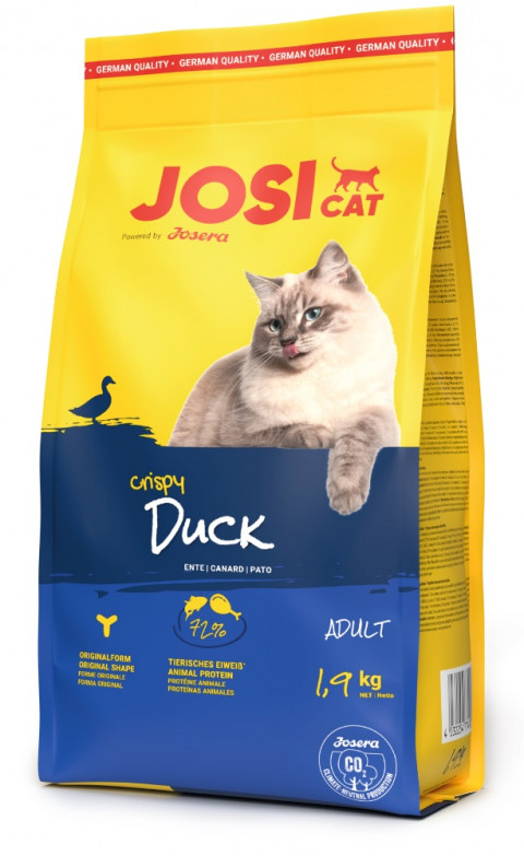 JOSERA JosiCat Crispy Duck - Trockenfutter für Katzen - 1,9 kg - Fotogalerie 1