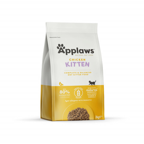 APPLAWS Kitten Chicken - trockenfutter für Katzen - 2kg - Fotogalerie 1