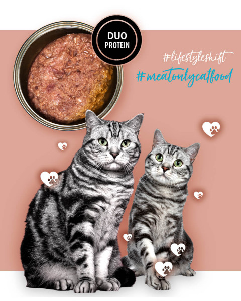 3COTY Turkey with rabbit - nassfutter für Katzen - 12x80g - Fotogalerie 7