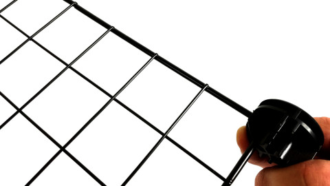  C&C Modularer Käfig 4x2 145 x 75 cm silber - Fotogalerie 4