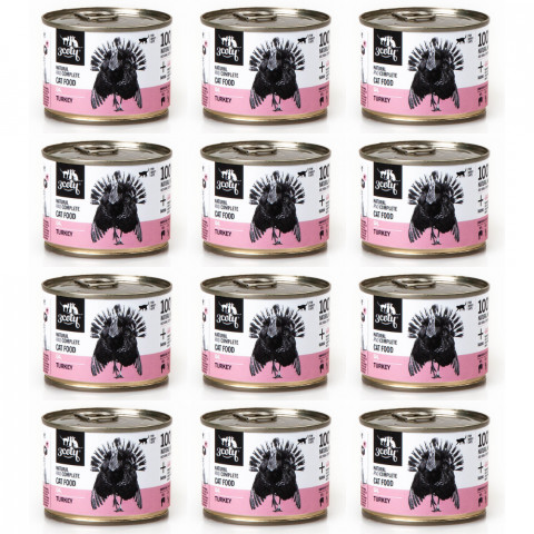 3COTY 04 Turkey - nassfutter für Katzen - 12x180g - Fotogalerie 1