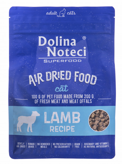 DOLINA NOTECI Superfood Lamm - Katzentrockenfutter - 1 kg - Fotogalerie 2