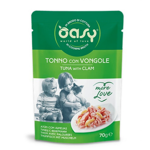 OASY More Love Tuna with clam - nassfutter für Katzen - 70g - Fotogalerie 1