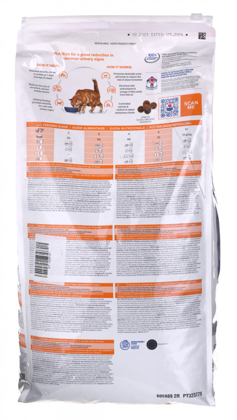 HILL'S PRESCRIPTION DIET Feline c/d Urinary Care Multicare Katzentrockenfutter Huhn 8 kg - Fotogalerie 2