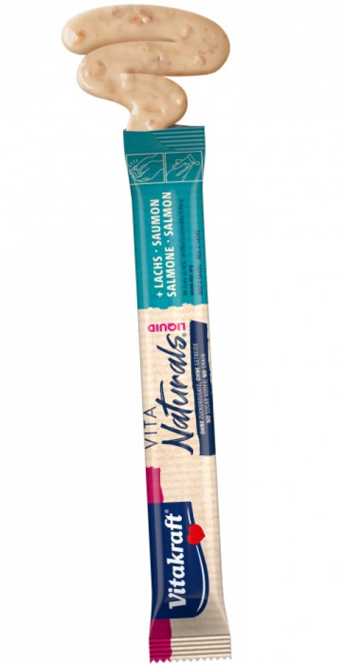 VITAKRAFT Vita Naturals Liquid Salmon - Katze behandeln - 5 x 15g - Fotogalerie 2